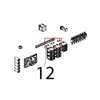 Clip di fissaggio per teleruttori Unox XVC 1005P