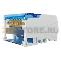 Блок модульный, распределительный, серый CHIKU RTD 40A-4P-01