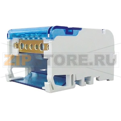 Блок модульный, распределительный, серый CHIKU RTD 40A-4P-01 