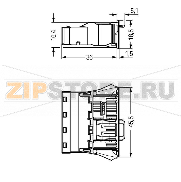 Защелкивающийся штекер; 4-пол.; Код. B; 4,00 mm; светло-зеленые Wago 770-774/072-000 Protected against mismating and maintenance-freePush-in CAGE CLAMP® spring pressure connection technology allows solid conductors to be simply pushed into a unit.Two wire connections per pole for loops or bridgesAdditional variable coding is possible.Components can be clearly printed on and color-coded to meet custom requirements....