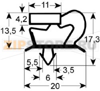 MAGNETIC GASKET [C] DOOR