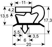 MAGNETIC GASKET [C] DOOR