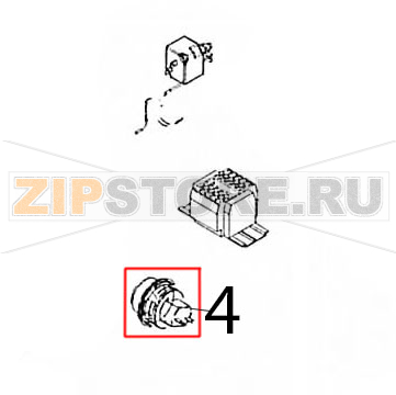Kit portalampada completo di lampada GAM MD44 Kit portalampada completo di lampada GAM MD44Запчасть на деталировке под номером: 4