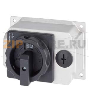 SINAMICS G110M Ремонтный выключатель с входным питанием кабелями для бокового монтажа к блоку управления Siemens 6SL3555-0PR01-0AA0 