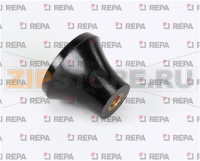 KNOB; 5/8D X 5/8 F8-32 BLK