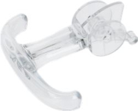 TAP LEVER OF TRANSPARENT PLASTIC