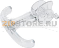 TAP LEVER OF TRANSPARENT PLASTIC 