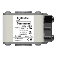 Предохранитель, 400 A, AC 690 В, 200 кА, size 2, aR, IEC UL Eaton FUSE 400A 690V 2BKN/50 AR UC