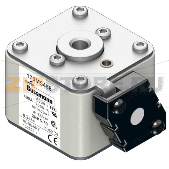 Предохранитель, 400 A, AC 690 В, 200 кА, size 2, aR, IEC UL Eaton FUSE 400A 690V 2BKN/50 AR UC 