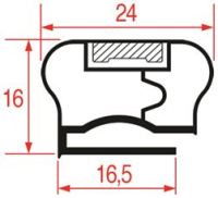 JOINT DEMI BORD 490x425mm