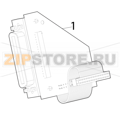 Parallel card option Intermec PD41 Parallel card option Intermec PD41Запчасть на деталировке под номером: 1Название запчасти на английском языке: Parallel card option Intermec PD41.