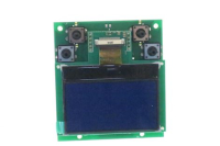 SCHEDA DISPLAY 4 PULSANTI ON