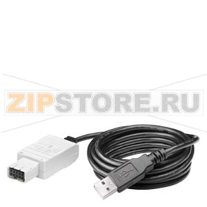 USB-КАБЕЛЬ ДЛЯ ПОДКЛЮЧЕНИЯ ПК/ ПРОГРАММАТОРА К БАЗОВОМУ МОДУЛЮ SIMOCODE PRO, УСТРОЙСТВУ ПЛАВНОГО ПУСКА SIRIUS 3RW44 ИЛИ МОДУЛЬНОЙ СИСТЕМЕ БЕЗОПАСНОСТИ 3RK3 ЧЕРЕЗ СИСТЕМНЫЙ ИНТЕРФЕЙС Siemens 3UF7941-0AA00-0 