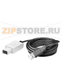 USB-КАБЕЛЬ ДЛЯ ПОДКЛЮЧЕНИЯ ПК/ ПРОГРАММАТОРА К БАЗОВОМУ МОДУЛЮ SIMOCODE PRO, УСТРОЙСТВУ ПЛАВНОГО ПУСКА SIRIUS 3RW44 ИЛИ МОДУЛЬНОЙ СИСТЕМЕ БЕЗОПАСНОСТИ 3RK3 ЧЕРЕЗ СИСТЕМНЫЙ ИНТЕРФЕЙС Siemens 3UF7941-0AA00-0