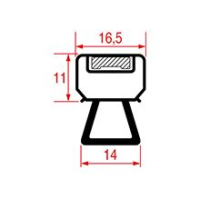 SNAP-IN GASKET 8166 - 2500 mm