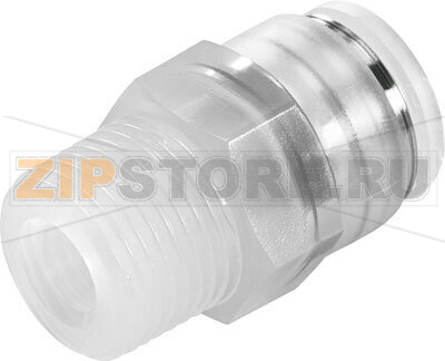Штуцер с цанговым соединением Festo NPQP-D-R14-Q10-FD-P10 