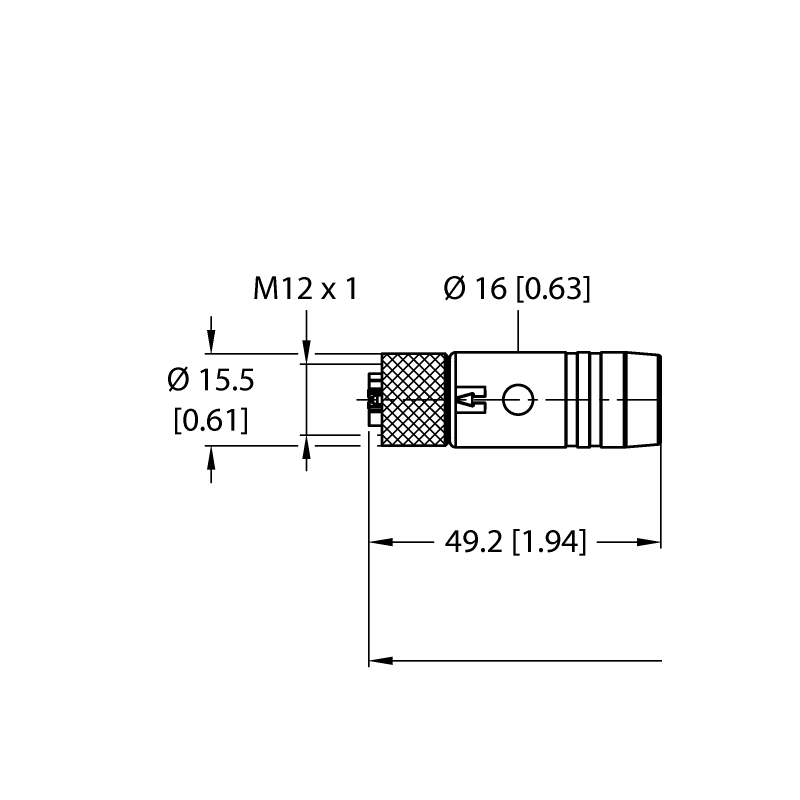 Кабель Turck RKS56PLB-8/TXG 
