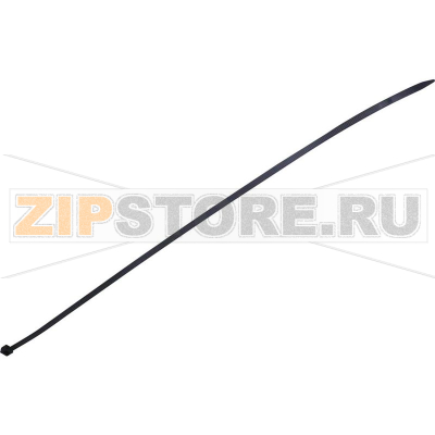 Стяжки кабельные 250 мм, черные, 100 шт TRU Components 1578018 