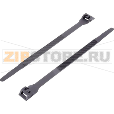 Стяжка кабельная 132 мм, черная, 1 шт TRU Components TC-DK-132SBK203 