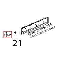 Cavo collegamento potenza controllo L=2.5 MT Unox XBC 404