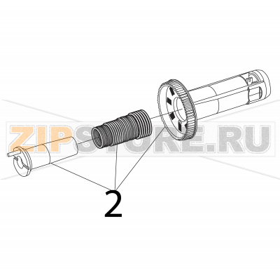 Ribbon supply unit Intermec PF4i compact industrial Ribbon supply unit Intermec PF4i compact industrialЗапчасть на деталировке под номером: 2Название запчасти на английском языке: Ribbon supply unit Intermec PF4i compact industrial.