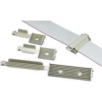 Зажим кабельный, плоский, серый, 1 шт Panduit FCM2-S6-C14