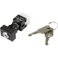 Переключатель ключевой 250 В/AC, 5 А, 1 x выкл/вкл, 1x90°, 1 шт DECA ADA16K6-AT0-CG