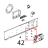 Supporto per scheda 24POT98 Unox XBC 604P