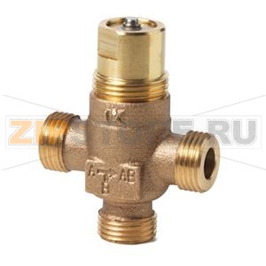 VXP45.10-0.63 - 3-ходовые седловые клапаны, внешняя резьба, PN16, DN15, kvs 0.63 Siemens VXP45.10-0.63 