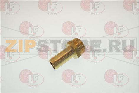 RACCORDO PORTAGOMMA; 1/2"; OTTONE 