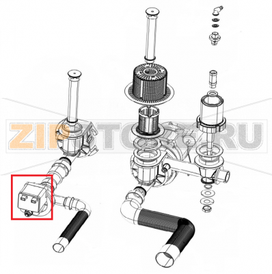 Pompa scarico magnetica 402 Silanos S 021      Pompa scarico magnetica 402 Silanos S 021Запчасть на сборочном чертеже под номером: 20Название запчасти на итальянском языке: Pompa scarico magnetica 402 Silanos S 021