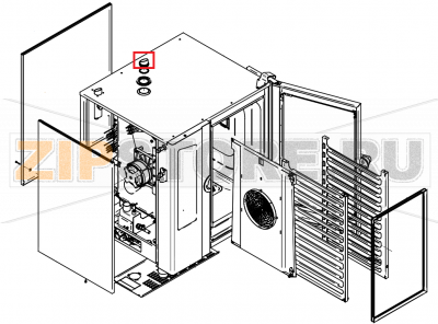 Low pressure cutout P3 CONVOTHERM OES 10.10  Low pressure cutout P3 CONVOTHERM OES 10.10Запчасть на сборочном чертеже под номером: A016Название запчасти на английском&nbsp;языке:&nbsp;Low pressure cutout P3 CONVOTHERM OES 10.10