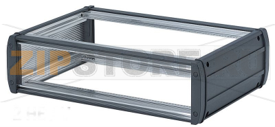 Комплекты корпусных профилей 2 U, 99.85x443.4x304.4 мм U 2 HP 80 глубина печатной платы 280 Bopla IT 104430 