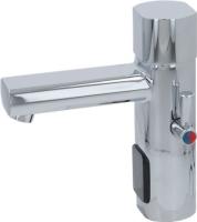 Sensor tap with mixer tap monobloc