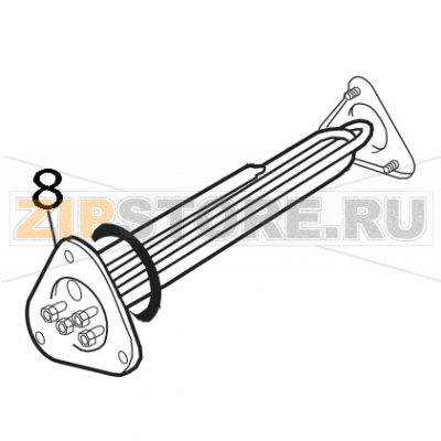 Resistenza 4827W 230/400 Elettrobar E50 Resistenza 4827W 230/400 Elettrobar E50Запчасть на деталировке под номером: 8Название запчасти на английском языке: Resistenza 4827W 230/400 Elettrobar E50.