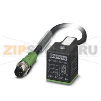 Кабель для датчика / исполнительного элемента Phoenix Contact SAC-3P-MS/1,0-PUR/A-1L-S SCO