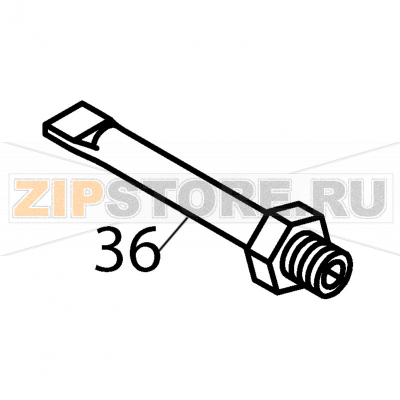Case for analogical indicator bulb Fagor FI-2700I Case for analogical indicator bulb Fagor FI-2700IЗапчасть на деталировке под номером: 36Название запчасти Fagor на английском языке: Case for analogical indicator bulb FI-2700I.