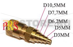 VALVE 1/4 SAE A SOUD.6 DI *1* 