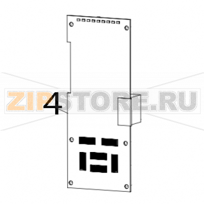 LCD Panel borad assy TSC MH641T LCD Panel borad assy TSC MH641TЗапчасть на деталировке под номером: 4