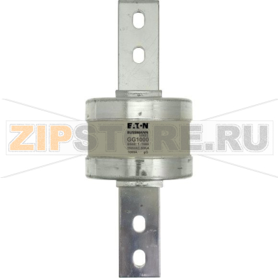 Предохранитель, 1000 A, AC 550 В, 80 кА, BS88, 100x262 мм, BS, IEC Eaton 1000AMP 550V AC INDUSTUS 