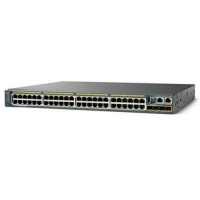 Коммутатор 48xFE (PoE), 4xSFP, LAN Base Cisco WS-C2960S-F48FPS-L