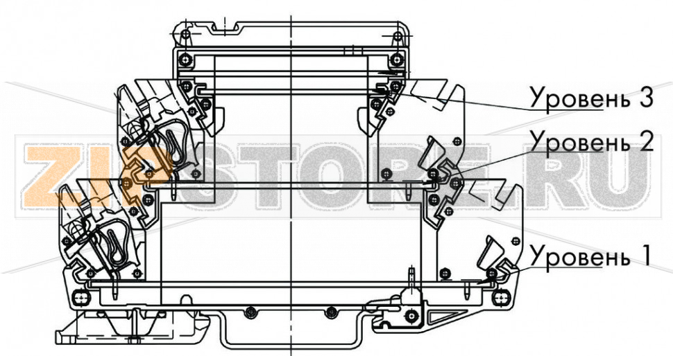 Клемма на печатную плату; 2,5 мм; Шаг контактов 5 мм; 3-пол.; CAGE CLAMP®; 2,50 mm; серые Wago 789-133 