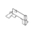 Supporto x isolante grigio Saeco Royal Classic