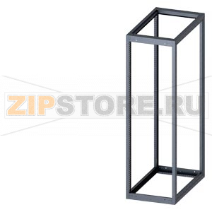 SIVACON, Supporting structure, for standard Empty enclosure, H: 2000 mm, W: 600 mm, T: 1000 mm, zinc-plated Siemens 8MF1060-2GS30 