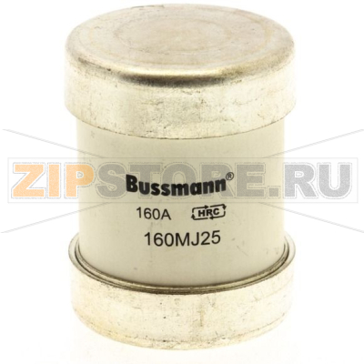 Предохранитель энергосистем, 160 A, AC 415 В, 80 кА, BS88/J, 39x46 мм, gU, BS Eaton 160A 415V AC 