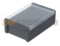 Корпус, 271x170x90 мм, поликарбонат UL 94 V0, прозрачная крышка Bopla B 261709 PC-V0-G 7024