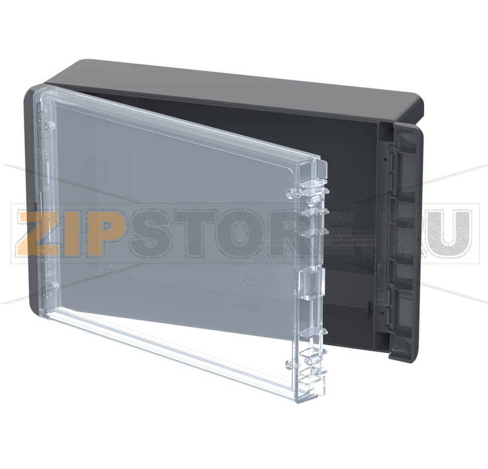 Корпус, 271x170x90 мм, поликарбонат UL 94 V0, прозрачная крышка Bopla B 261709 PC-V0-G 7024 