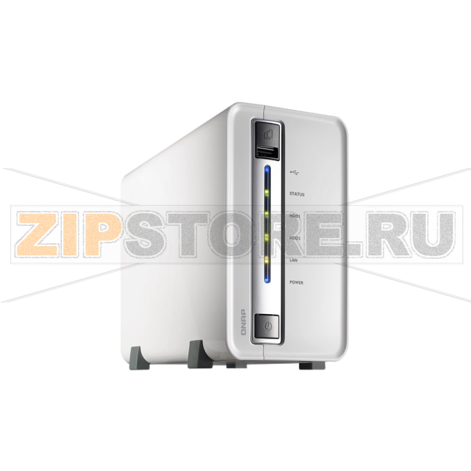 Накопитель сетевой QNAP TS-212P 