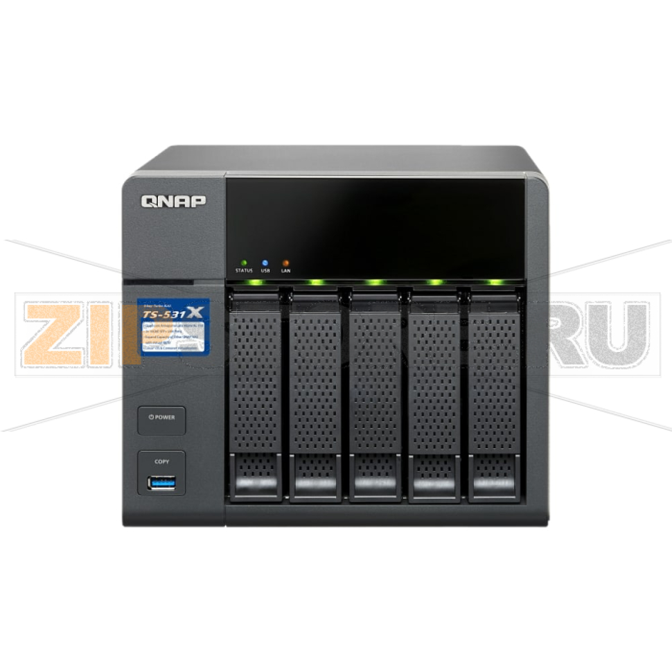 Накопитель сетевой QNAP TS-531X 