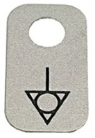 НАКЛЕЙКА "ВНЕШНЯЯ ШИНА ЗАЗЕМЛЕНИЯ"